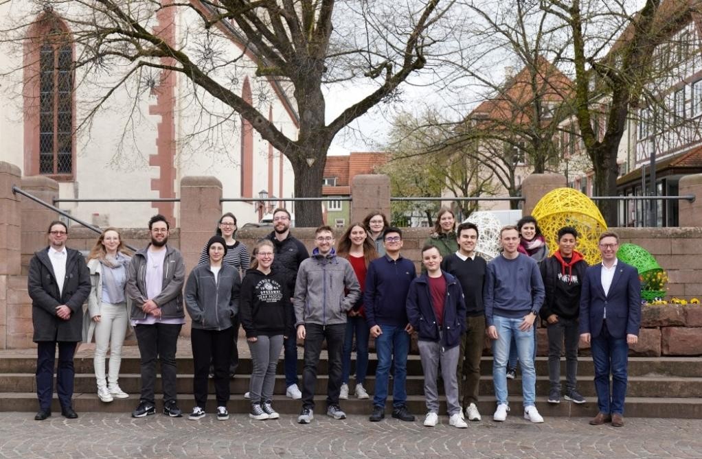 Gruppenbild der IPE-Studierenden, (c) Stadt Mosbach