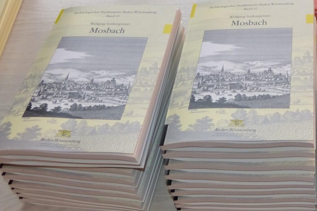 2013 hatte das Landesamt für Denkmalpflege im Regierungspräsidium Stuttgart das historische Stadtkataster Mosbachs erstmalig herausgegeben. Dieses wird nun überarbeitet. (c) Stadt Mosbach